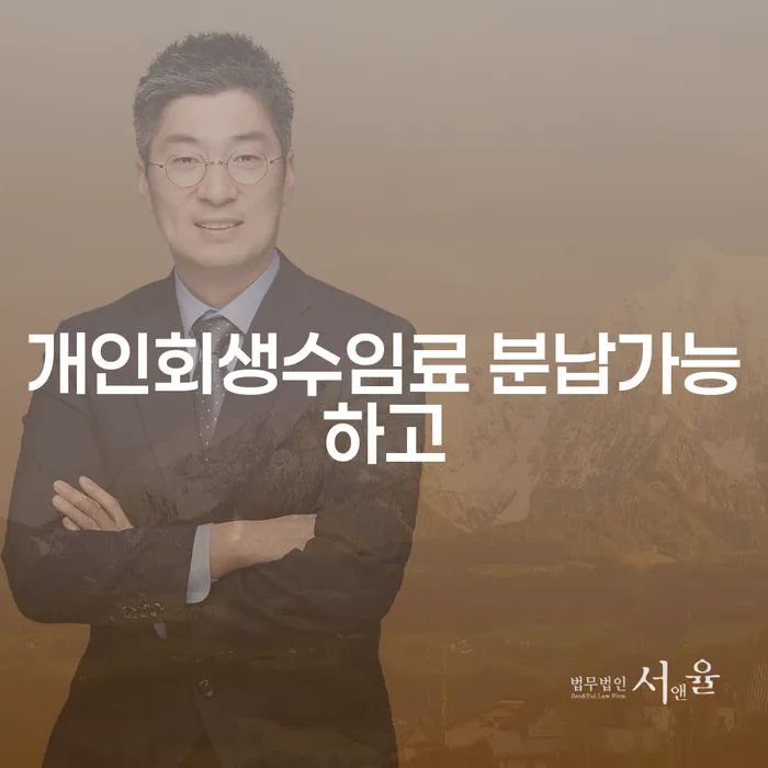 개인회생재산 신용회복 어떻게 진행되는지