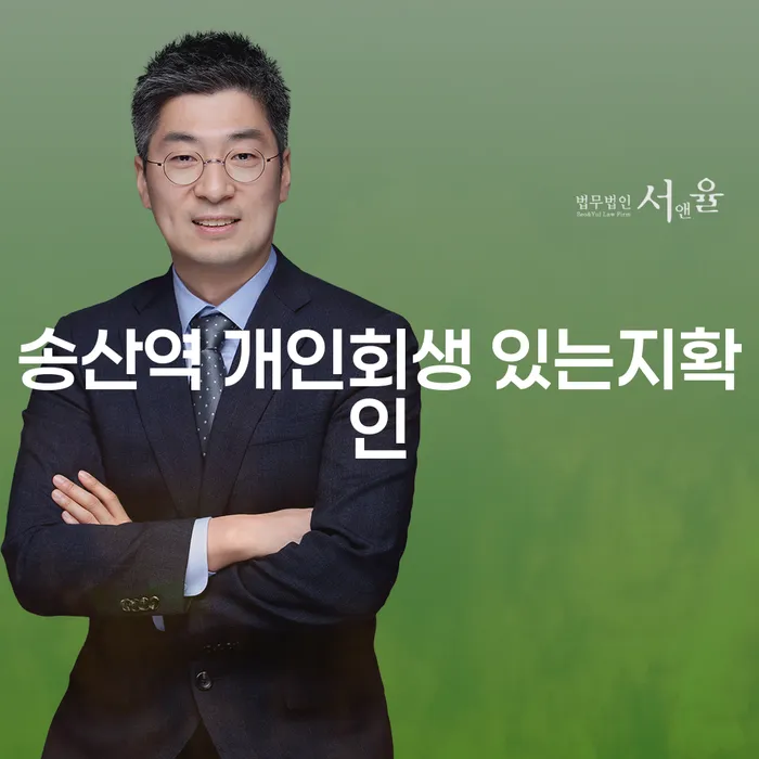 송산역 개인회생 있는지확인