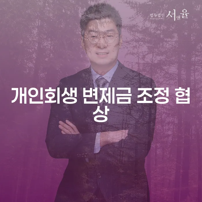 개인회생 변제금 조정 협상: 어떻게 해결할 수 있을까요?