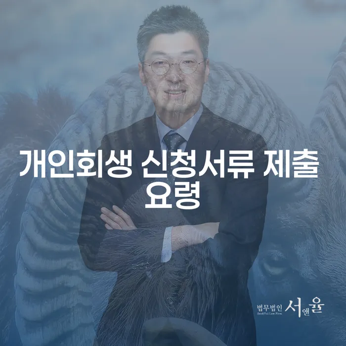 개인회생 신청서류 제출 요령, 어떻게 준비해야 할까요?